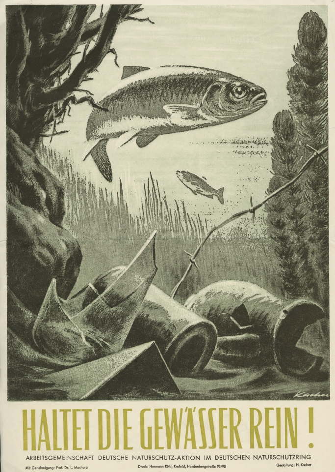 "Haltet die Gewässer rein!"